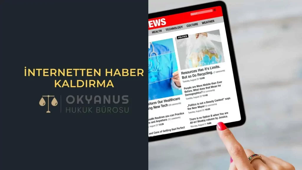 internetten haber kaldırma