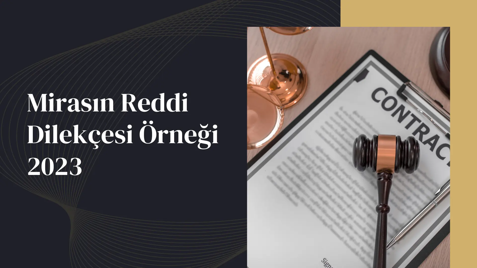 Mirasın Reddi Dilekçesi Örneği 2023