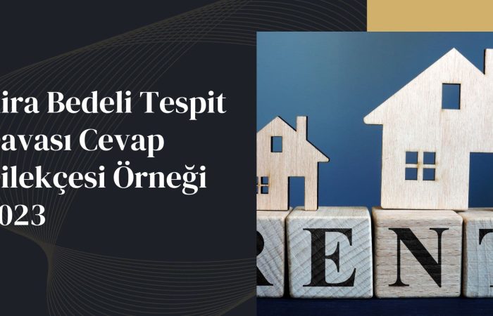 Kira Bedeli Tespit Davası Cevap Dilekçesi Örneği