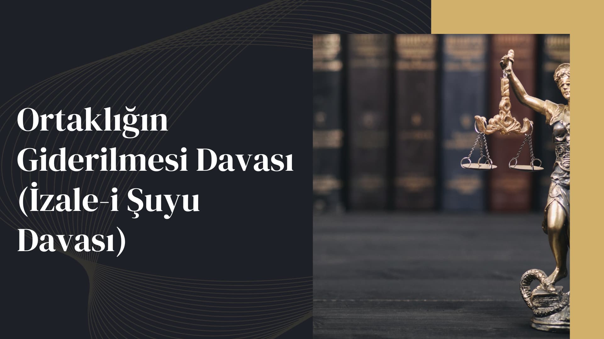 Ortaklığın Giderilmesi Davası (İzale-i Şuyu Davası)