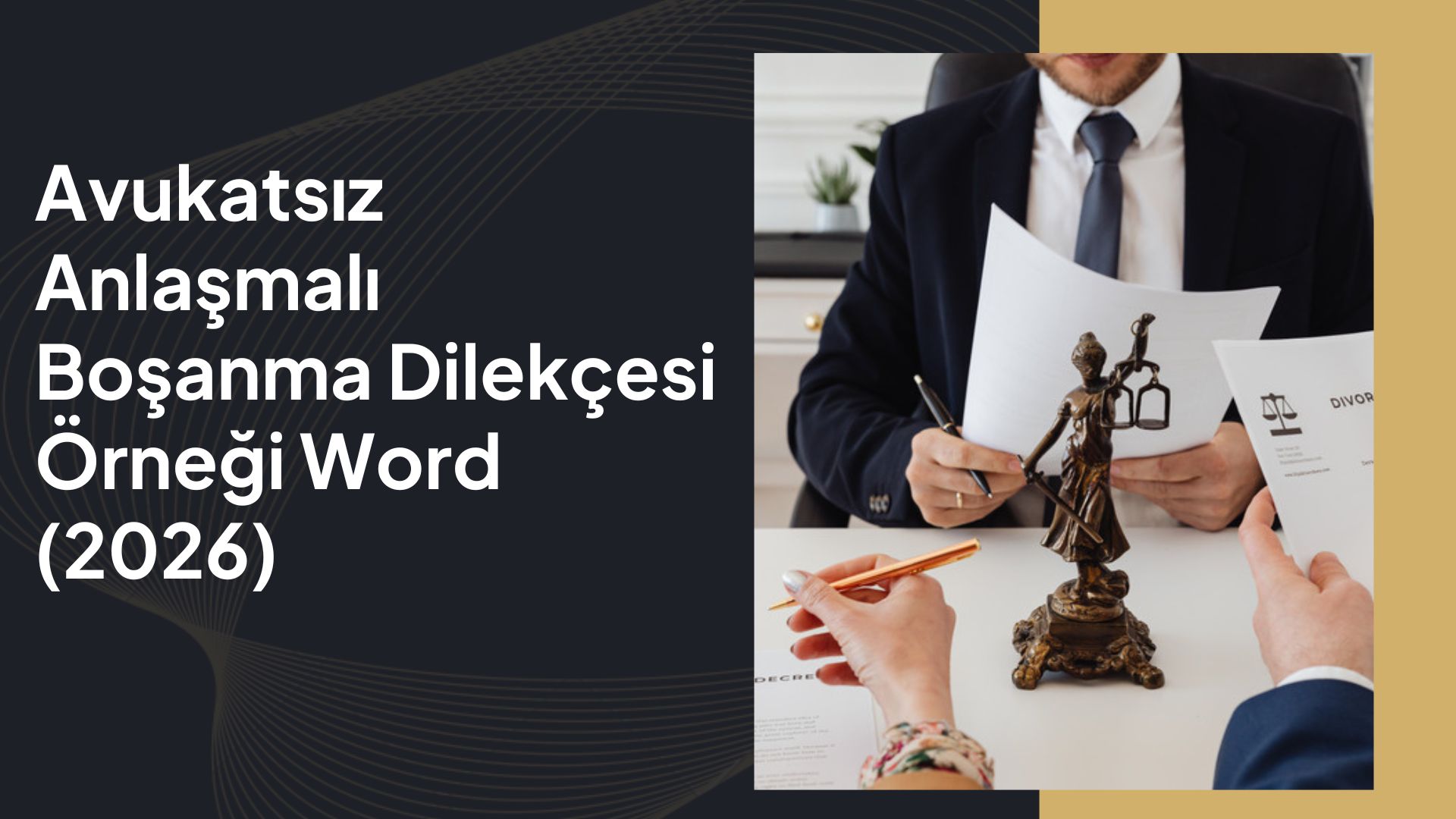Avukatsız Anlaşmalı Boşanma Dilekçesi Örneği